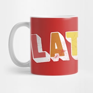 LATINX / Original Retro Style Design Mug